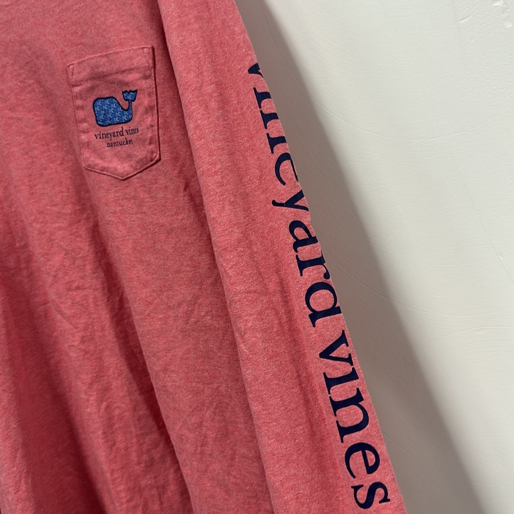 Vineyards Vines nantucket pink long sleeve T-shirt girls M - Picture 3 of 6